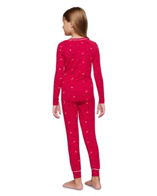 Unisex Printed Long Sleeve PJ Set - Little Kid, Big Kid