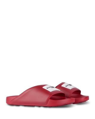 Men's Label Slide Sandals