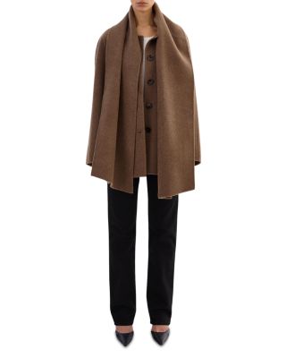 Wool Scarf Coat