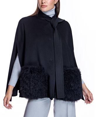 Wool blend Cape