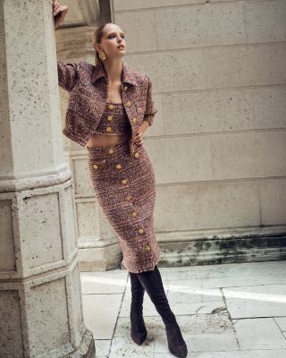 Maylin Tweed Bralette Top