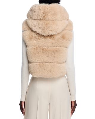 The Landau Faux Fur Vest