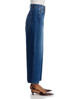 Ryder High Rise Barrel Leg Jeans in Equinox Blue