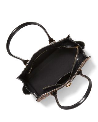 Hamilton Moderne Small East/West Calf Hair Shoulder Tote