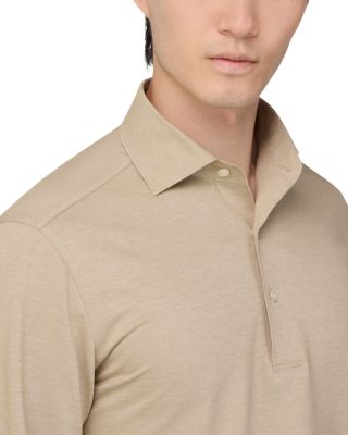 Japanese Jersey Long Sleeve Polo Shirt