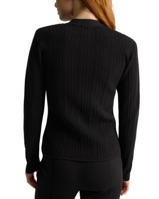 Ribbed Cardigan Jacket