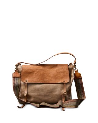 Benton Medium Leather Messenger Bag