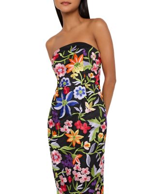 Magnolia Embroidered Mesh Dress