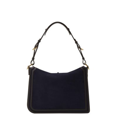 Compagnon Asymmetrical Bag In Suede