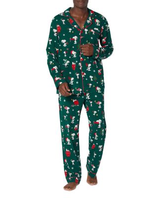 Snoopy Long Sleeve Classic Pajama Set