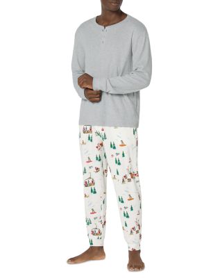 Long Sleeve Henley & Jogger Pajama Set