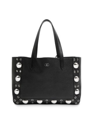Nellc&ocirc;te Medium Shopping Tote Bag in Grainy Leather
