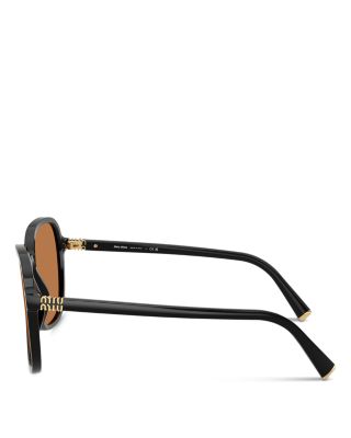 Pillow Sunglasses, 58mm