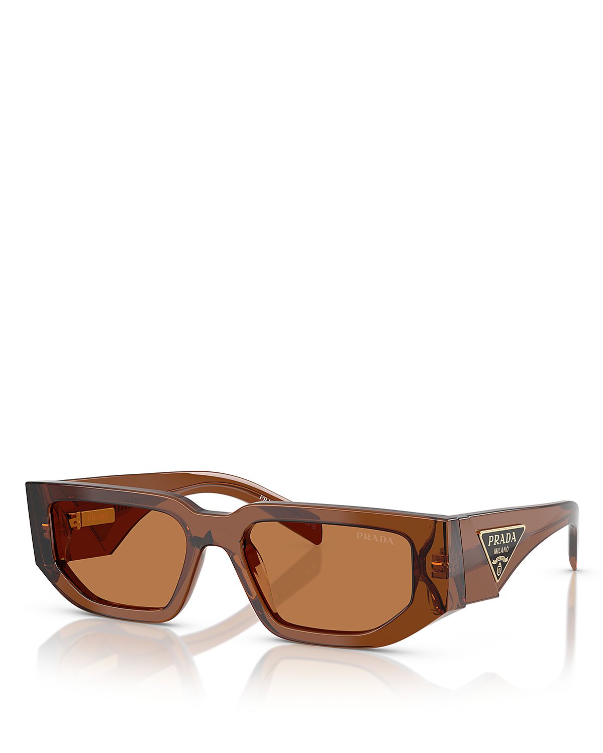 Prada Rectangular Sunglasses, 54mm