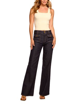 Fay High Rise Jeans in Resin Rinse