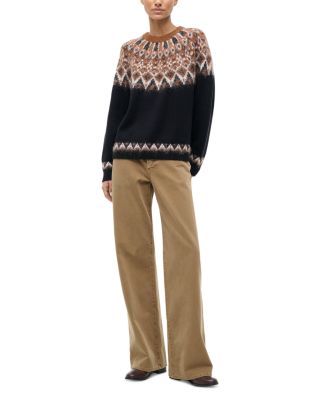 Zane Crewneck Fair Isle Sweater