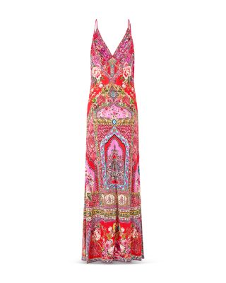 Silk Maxi Slip Dress