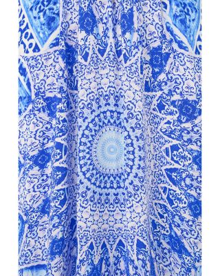 V Neck Silk Maxi Dress