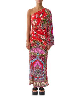 One Shoulder Jersey Dress