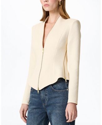  Zipper Detailed Blouse