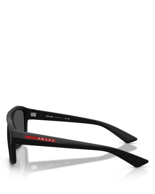 Linea Rossa Rectangular Sunglasses, 59mm