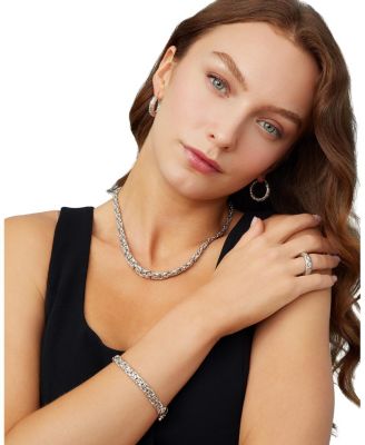 Sterling Silver Byzantine Artisan Bracelet