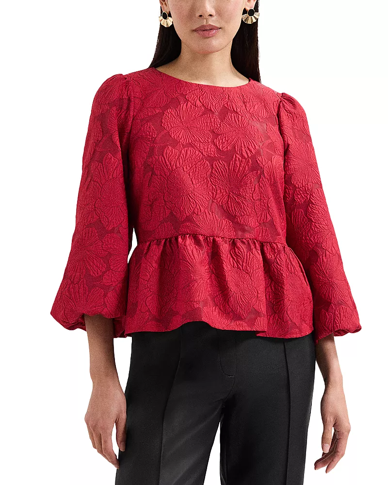 Phase Eight Ellis Peplum Hem Top