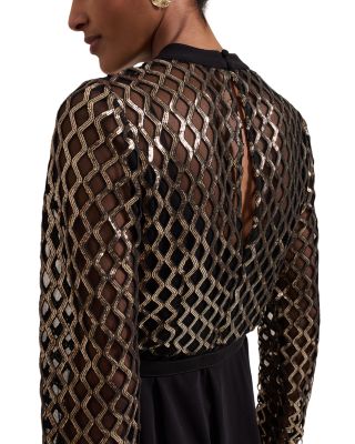 Amelia Sequin Bodice Jumpsuit