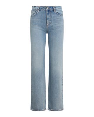 High-Rise Straight Jean in Spritzer