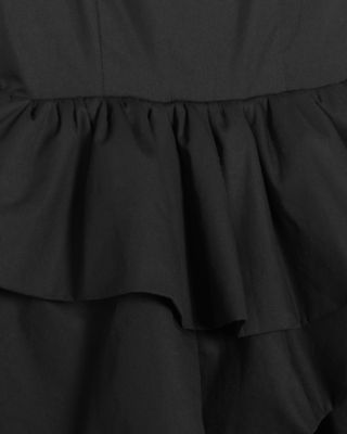 Girls' Tiered Poplin Mini Dress, Little Kid, Big Kid - Exclusive
