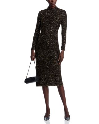 The Angelina Sequined Midi Dress
