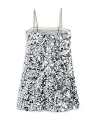 Girls' Allover Mirror Sequin Dress - Big Kid