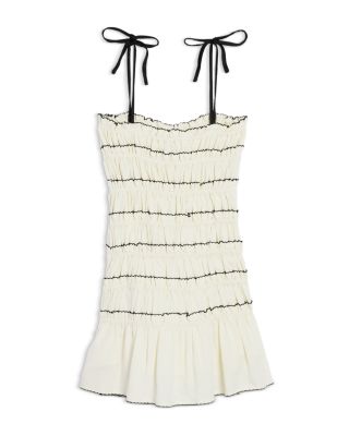 Girls' Bow Front Dress - Big Kid