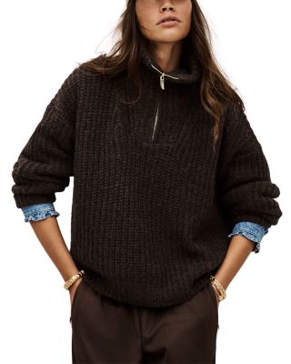 Beltane Zip Collar Sweater