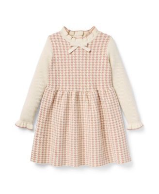  Girls' The Houndstooth Sweater Dress - Baby, Little Kid, Big Kid