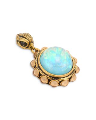 Signature Eagle Vintage Cabochon Drop Earrings