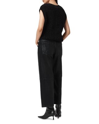 Tay Carpenter Jeans in Coated Black