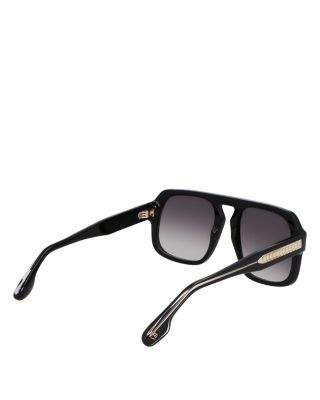 Chain Rectangular Sunglasses, 53mm