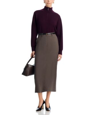 Merino Interlock Half Zip Sweater