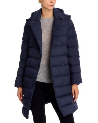 Kent Mid Length Hooded Puffer Coat