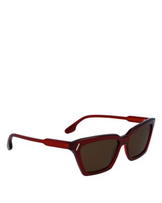 Guilloche Geometric Sunglasses, 57mm