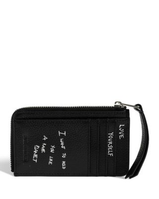 ZV Graffiti Leather Card Holder