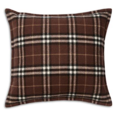 Check Cashmere Decorative Pillow, 20.5: x 20.5&amp;quot; - Exclusive