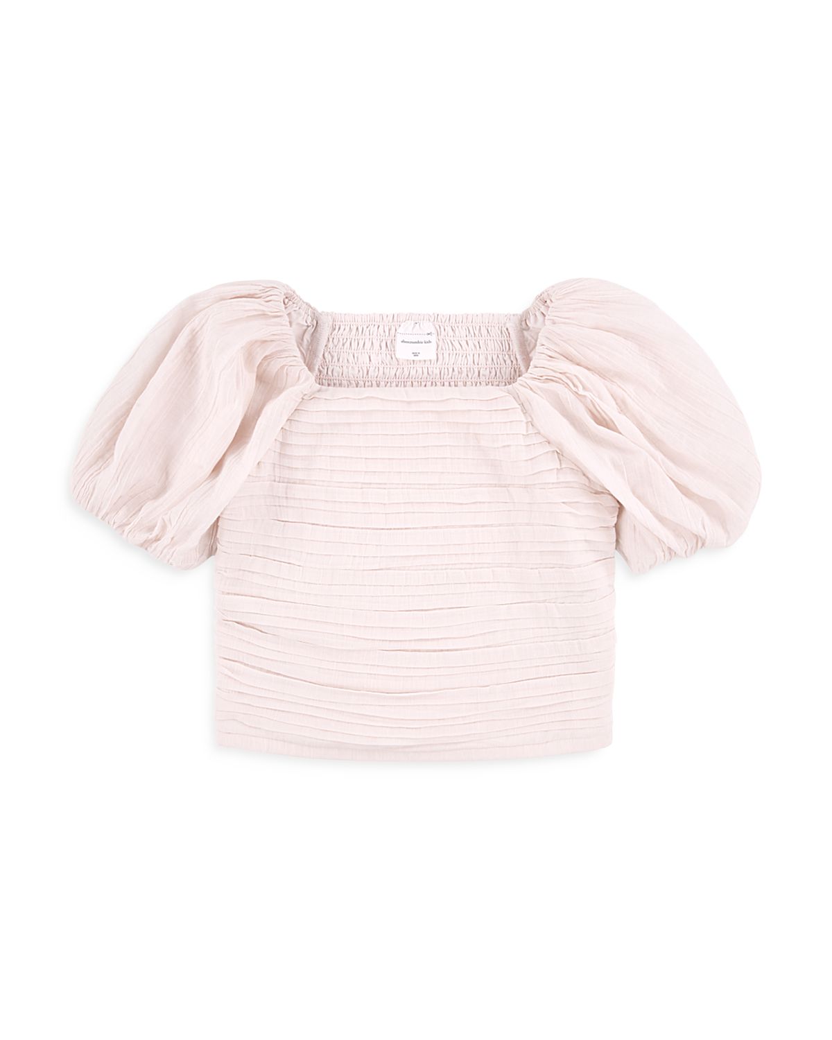 abercrombie kids Girls' Emerson Puff Sleeved Top - Little Kid, Big Kid