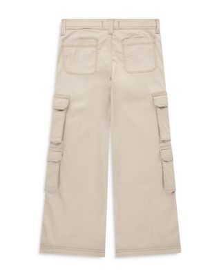 Girls' High Rise Woven Cargo Wide Leg Pants - Little Kid, Big Kid