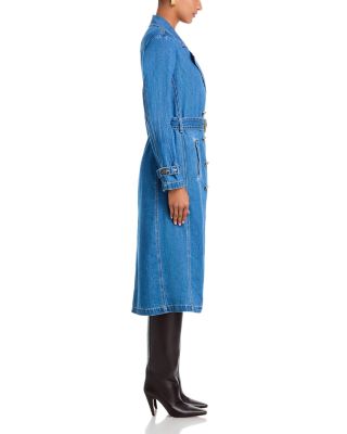 Bradley Denim Trench Coat