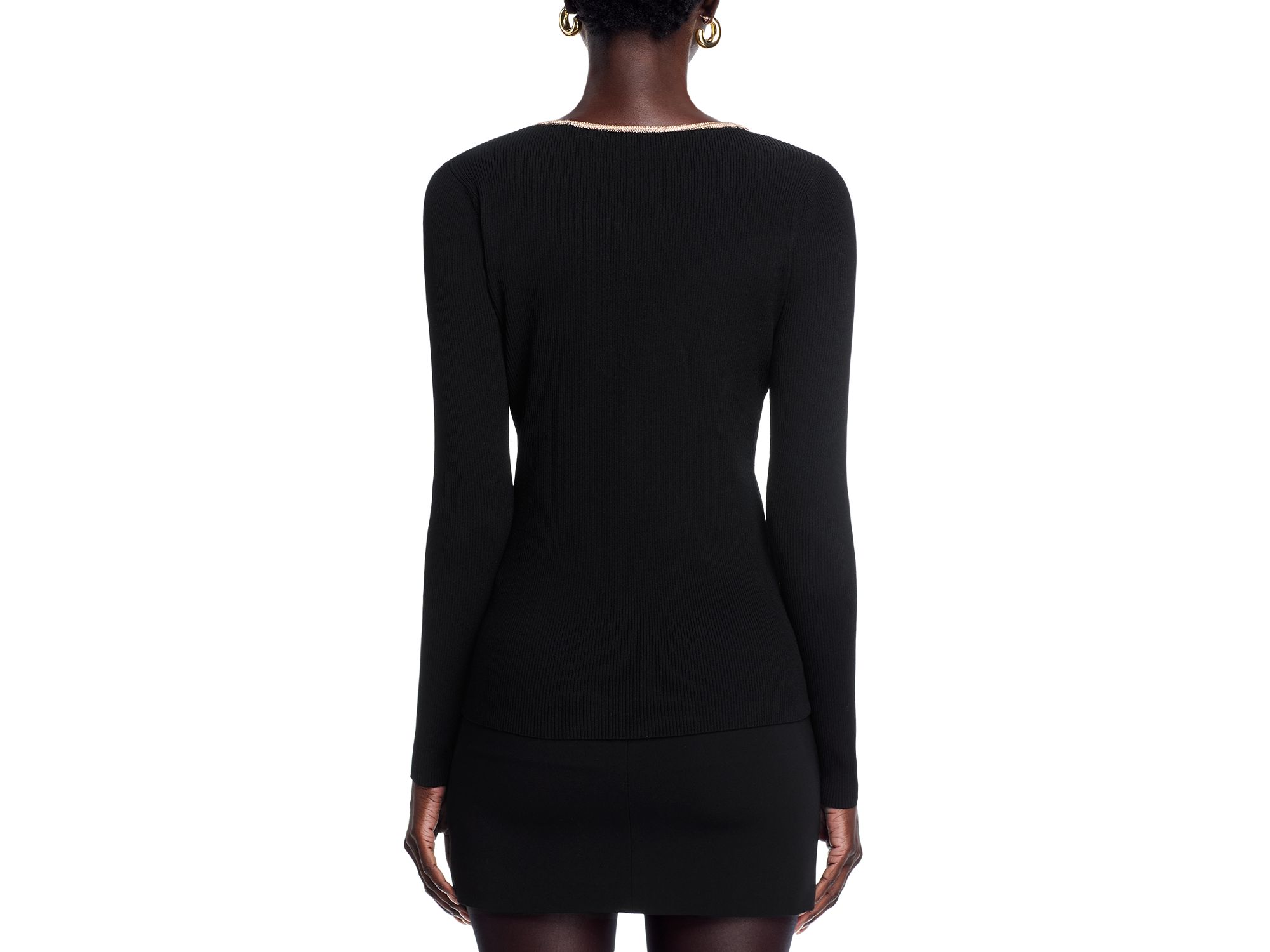 The Alana Keyhole Neck Sweater — Image 3