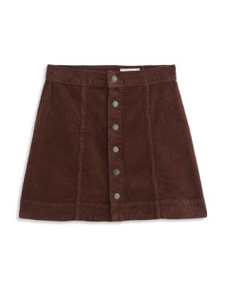 Evie Corduroy A Line Mini Skirt