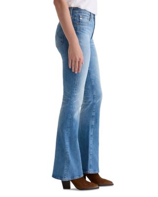 Farrah Mid Rise Bootcut Jeans in 18 Years Bisou