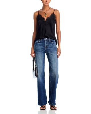 Scottie High Rise Wide Leg Jeans in Gladstone